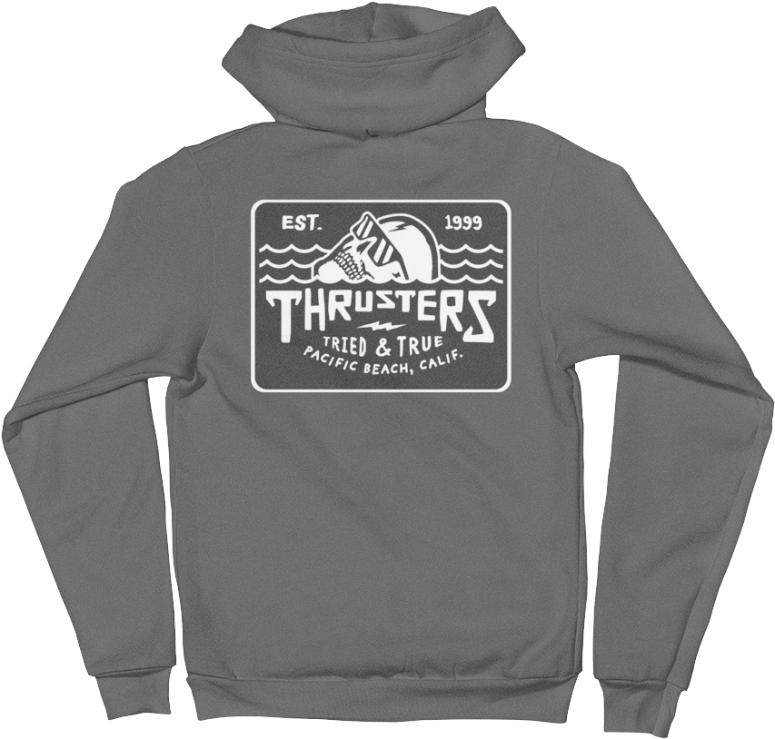 Thrusters Rectanglelogo Printfile Front Thrusters Rectanglelogo - Not For Sale Hoodie Clipart (1000x1000), Png Download