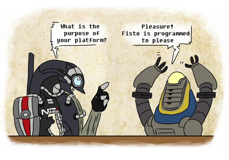 Necromorph With Glasses - Cartoon Clipart (800x560), Png Download