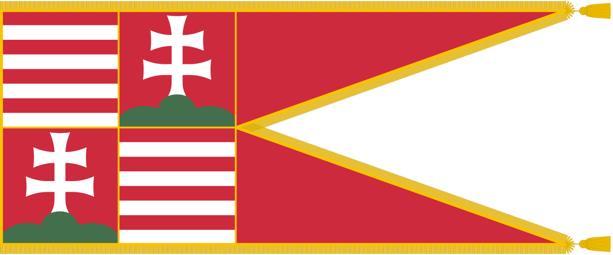 Hungarian Flag 16th Century Clipart (1200x500), Png Download