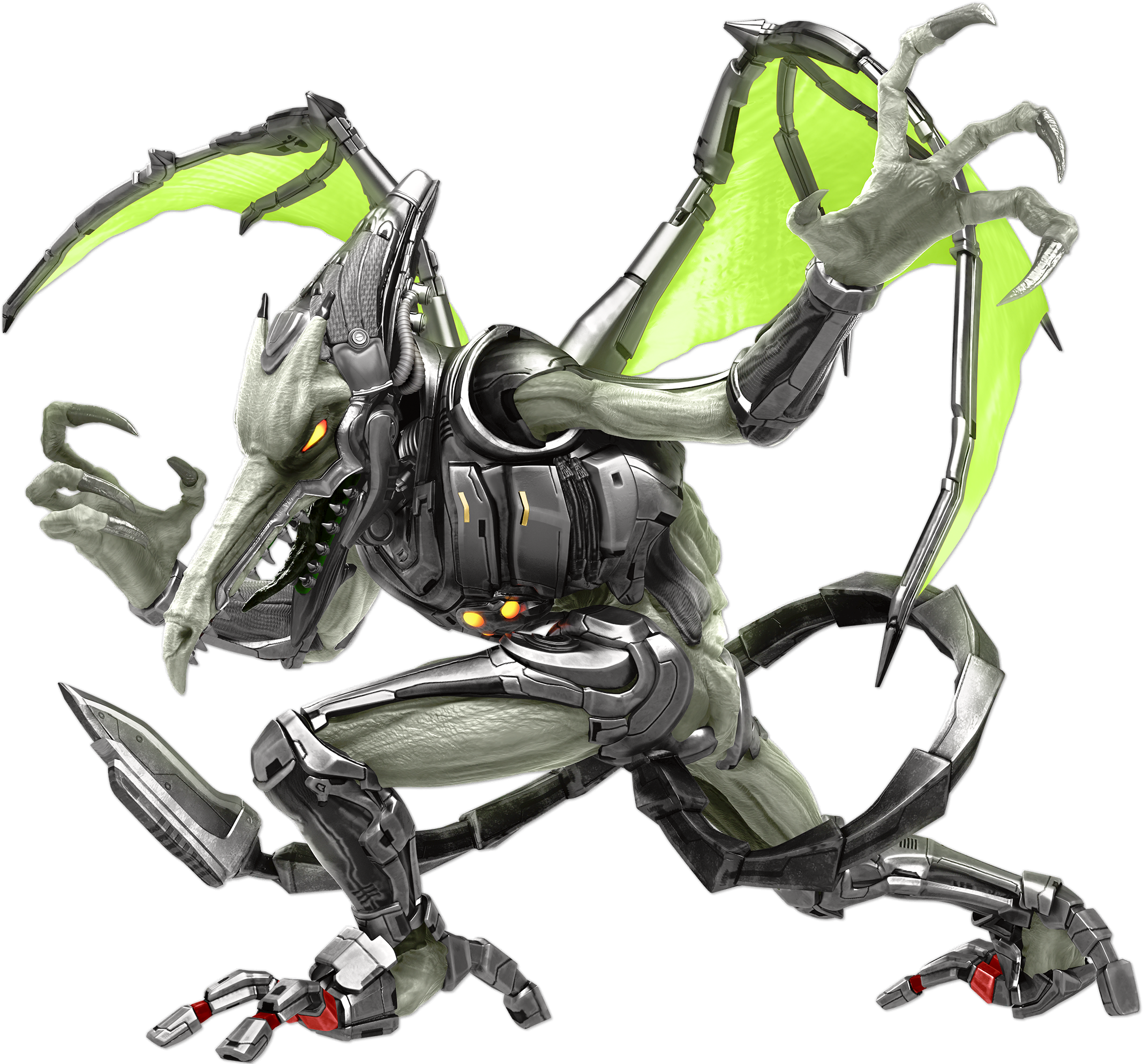 And The Link To The Drive Folders - Meta Ridley Smash Bros Clipart (2144x1992), Png Download