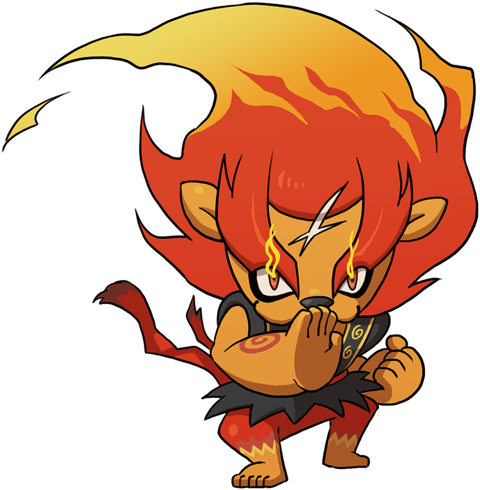 Blazion - Yo Kai Watch Leofuoco Clipart (800x800), Png Download