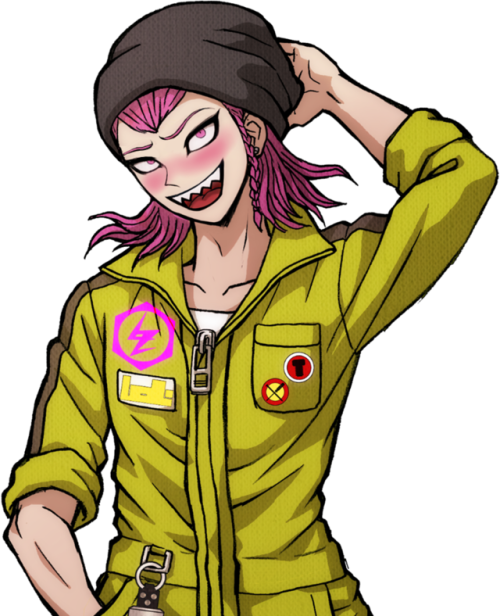 Danganronpa Souda Sprites Clipart (500x616), Png Download