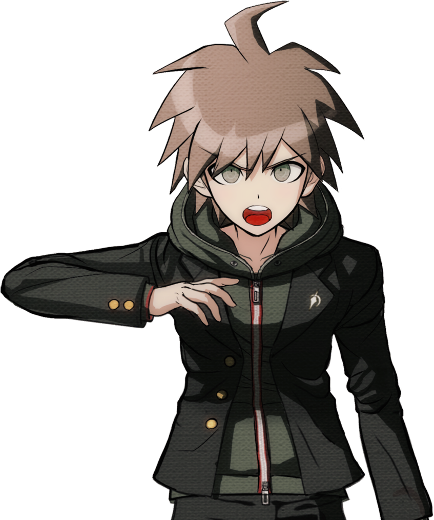 View Samegoogleiqdbsaucenao Img 3025 , - Makoto Naegi Sprites Clipart (847x1014), Png Download