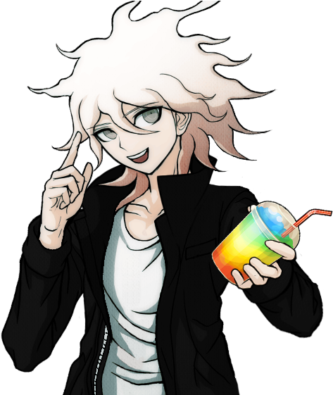 Https - //78 - Media - Tumblr - P58hoqjvsn1swigepo1 - Nagito Komaeda Sprite Clipart (551x560), Png Download