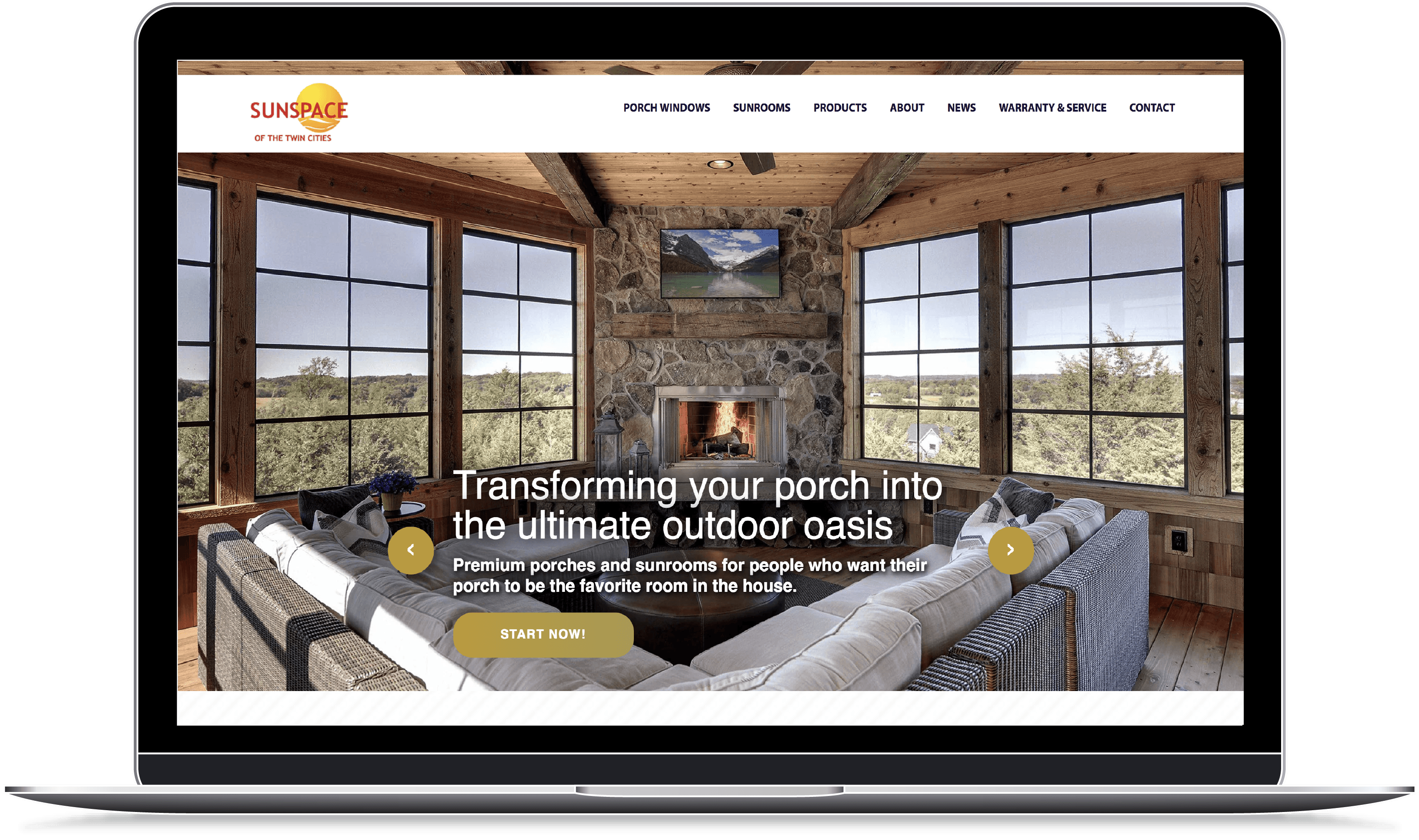 Stclaptop1@4x-8 - Weathermaster Sunspace Exterior Clipart (3408x2008), Png Download