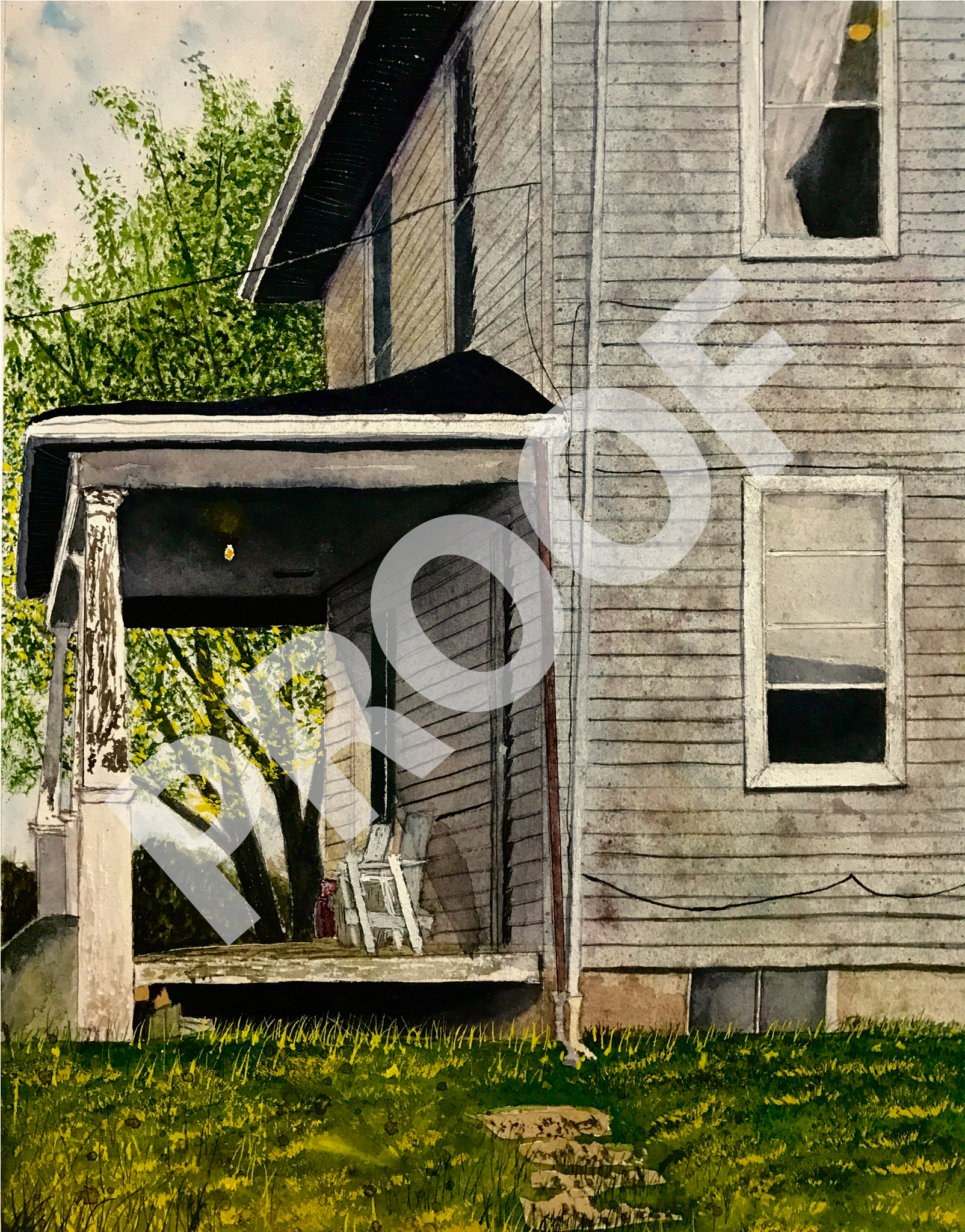 Front Porch Proof - Backyard Clipart (2048x2048), Png Download