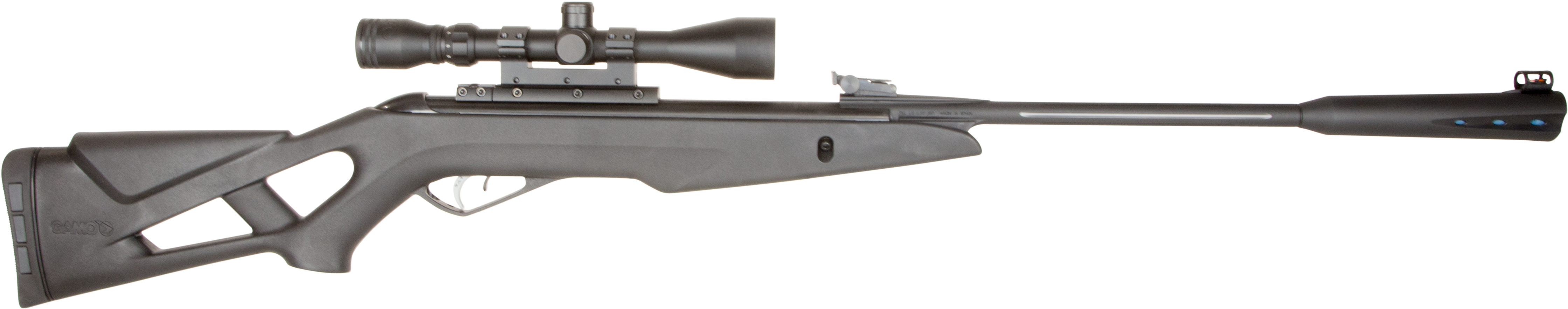 Gamo 6110049254 Silent Stalker Air Rifle Break Open - Gamo Whisper X Clipart (4518x926), Png Download