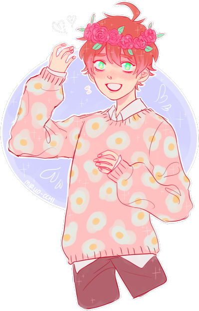 Keep Naegi Happy - Girl Clipart (500x639), Png Download