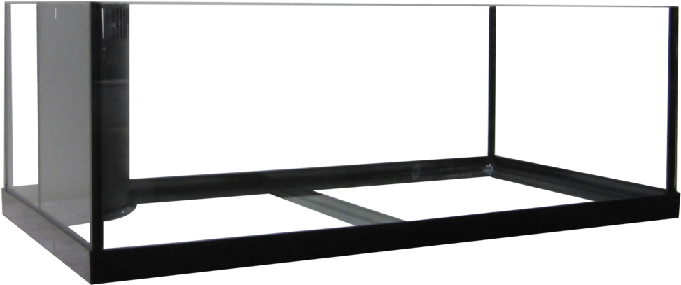 34 Rimless Frag Reef Ready Aquarium , Png Download - Bed Frame Clipart (973x407), Png Download
