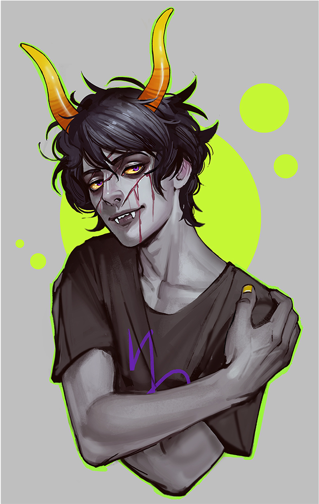 “ Gamzee Makara Commission For Ksan ” - Fanart Gamzee Makara Clipart (824x1000), Png Download
