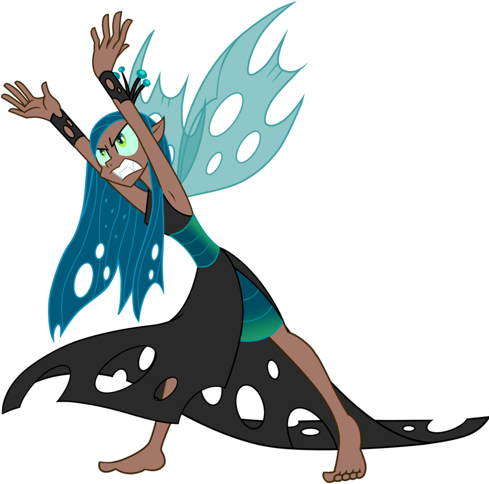 Mlp Queen Chrysalis Human - Human My Little Pony Queen Chrysalis Clipart (1024x1031), Png Download