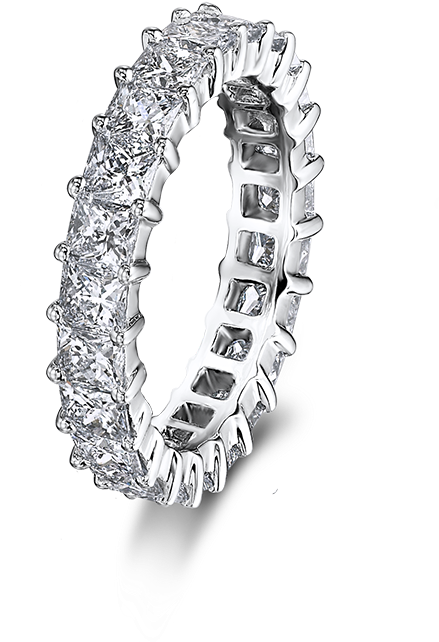 Shimansky My Girl Diamond Full Eternity Rings - Eternity Ring South Africa Clipart (800x800), Png Download