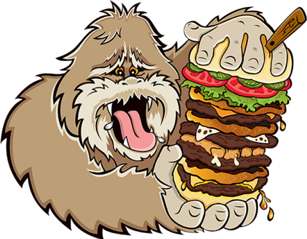 Big Foot Clipart - Png Download (640x480), Png Download