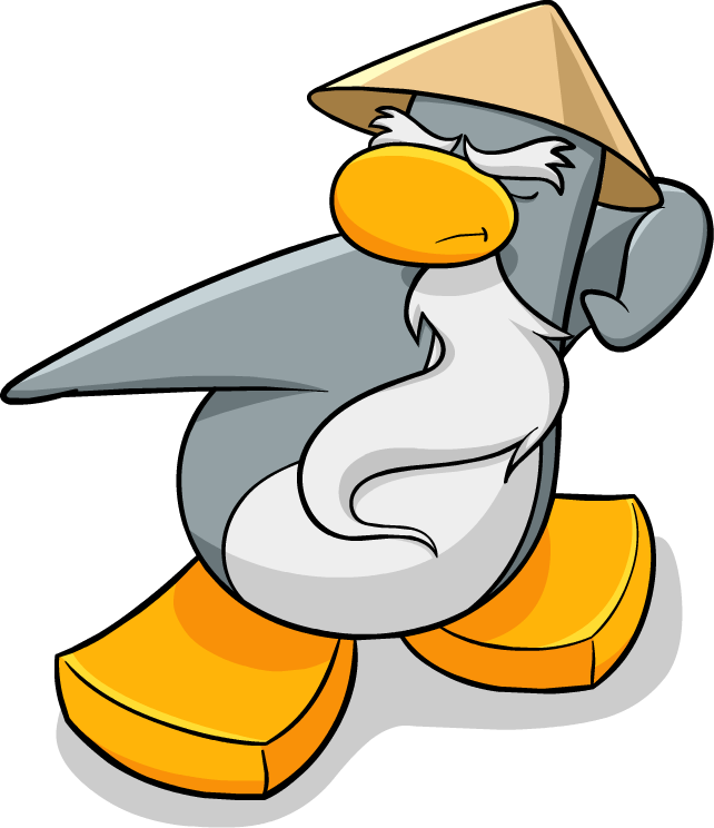 Sensei From Club Penguin Clipart (642x744), Png Download