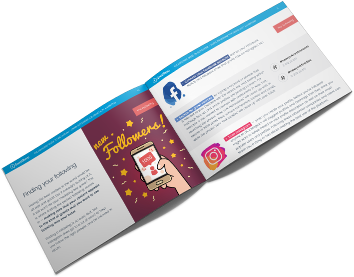 Guide To Instagram For Hospitality Marketers - Flyer Clipart (729x567), Png Download