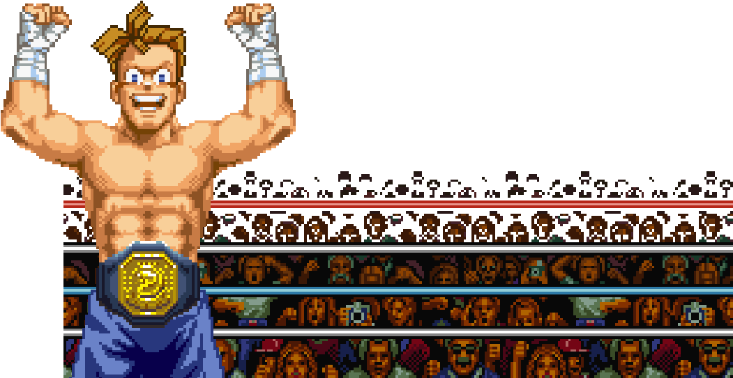 Super Mes Mini - Super Punch Out Clipart (1050x554), Png Download