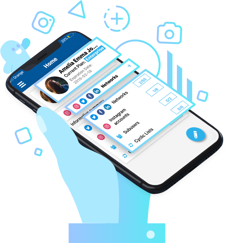 Including Totally Automated Instagram Posting - Gadget Clipart (800x800), Png Download