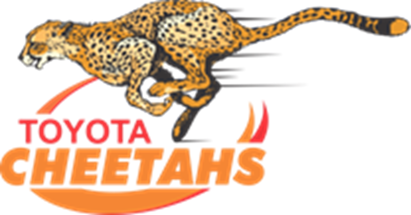 Toyota Cheetahs Vs Dragons - Cheetahs Rugby Clipart (1366x716), Png Download