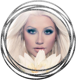 Circulo Png De Christina Aguilera, Lotus - Blond Clipart (696x546), Png Download