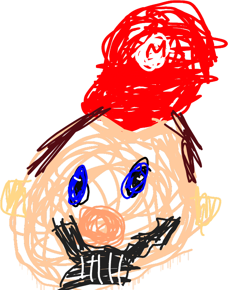 #mario #fuuuu #whatthefuck - Illustration Clipart (1024x1024), Png Download