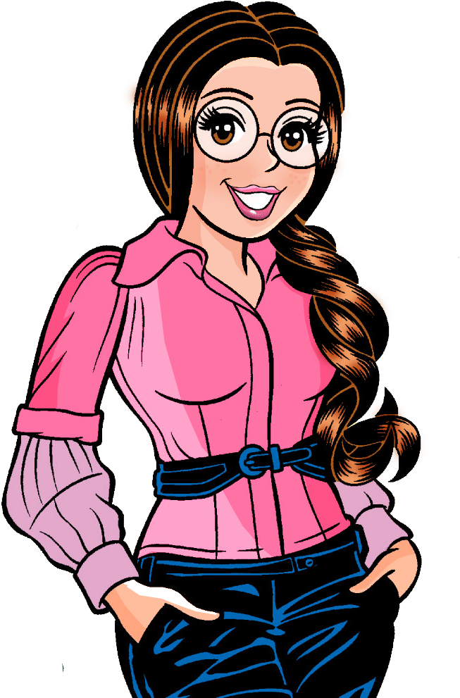 Tina Png - Monica Em Turma Da Monica Jovem Clipart (752x1024), Png Download