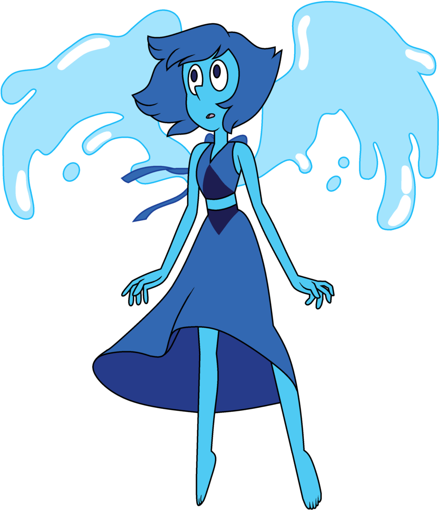 Steven Universe Characters Lapis Clipart , Png Download - Lapis Lazuli Steven Universo Transparent Png (855x993), Png Download