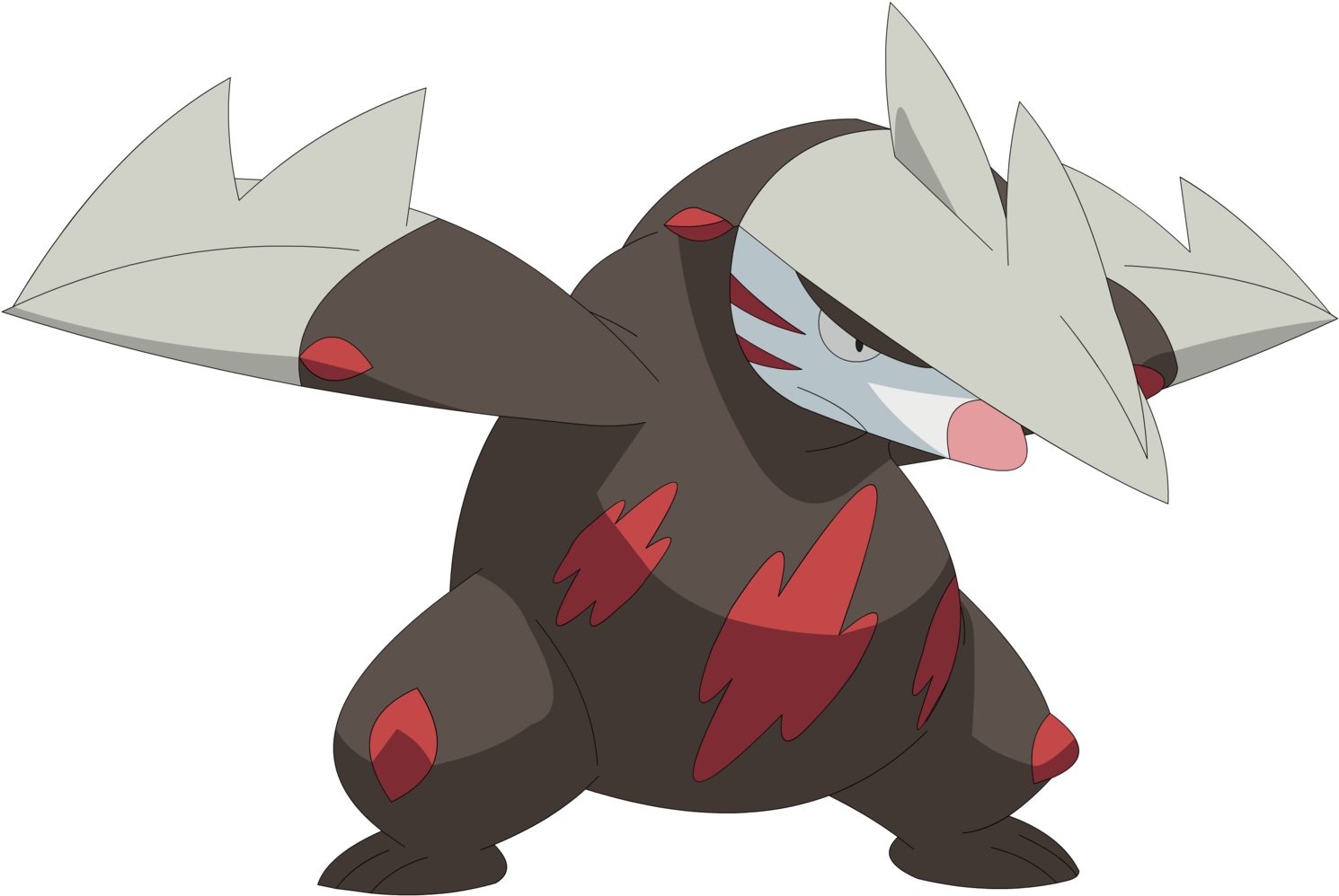 214kib, 1600x1164, Excadrill - Drilbur Evolution Level Clipart (1600x1164), Png Download
