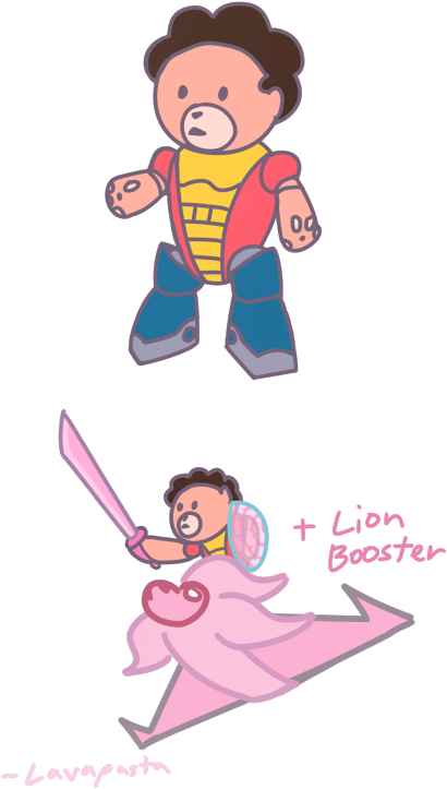 Lion Booster Clothing Pink Facial Expression Cartoon - Cartoon Clipart (441x750), Png Download