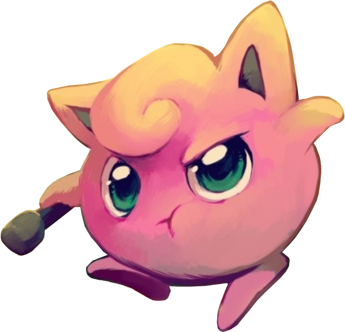 Pikachu, Super Smash Bros For Nintendo 3ds And Wii - Pokemon Jigglypuff Clipart (1440x1541), Png Download