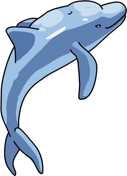 Delfín Clipart (501x625), Png Download