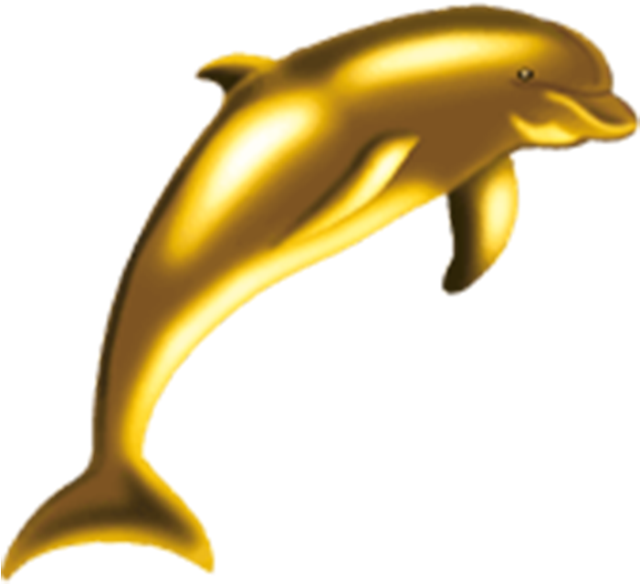 Delfin Dorado Clipart (1890x1417), Png Download