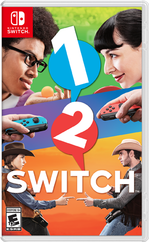 1 2 Switch Box Art - Jeu Pour La Nintendo Switch Clipart (640x480), Png Download