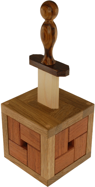 Excaliburr - Excalibur Sword Puzzle Clipart (640x640), Png Download