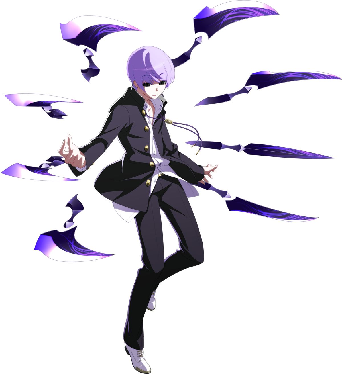 1200px Profile Byakuya - Undernight Inbirth Exe Late St Characters Clipart (1200x1313), Png Download