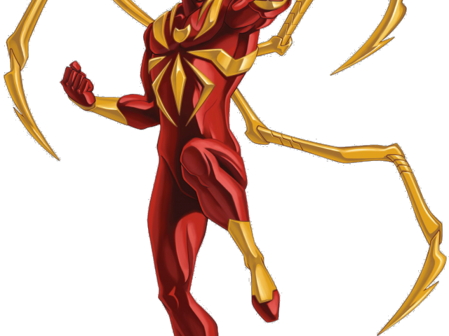 Iron Spiderman Clipart - Iron Spider Suit Classic - Png Download (640x480), Png Download