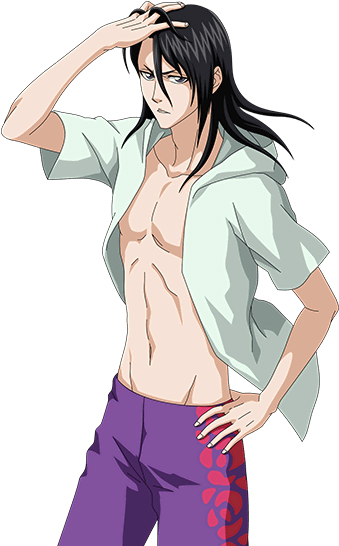Byakuya Kuchiki - Bleach Brave Souls Swimsuit Byakuya Clipart (1024x1024), Png Download