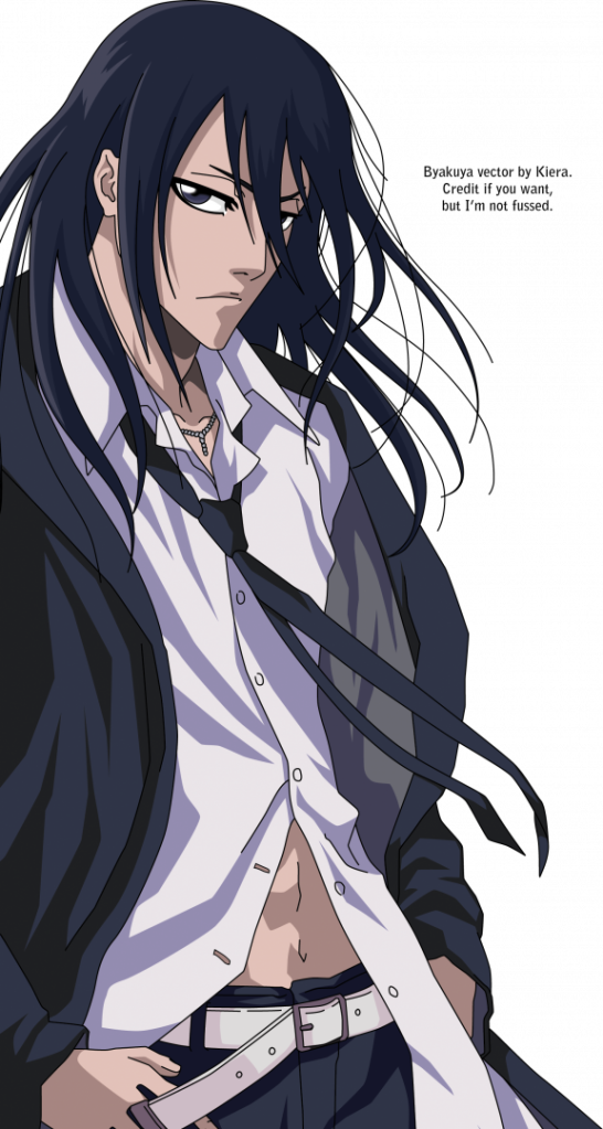 Byakuya Kuchiki , Png Download - Byakuya Kuchiki Clipart (546x1023), Png Download