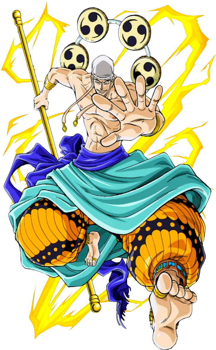 Enel, Hao & Ulquiorra Vs Defense - Enel One Piece Clipart (754x1200), Png Download