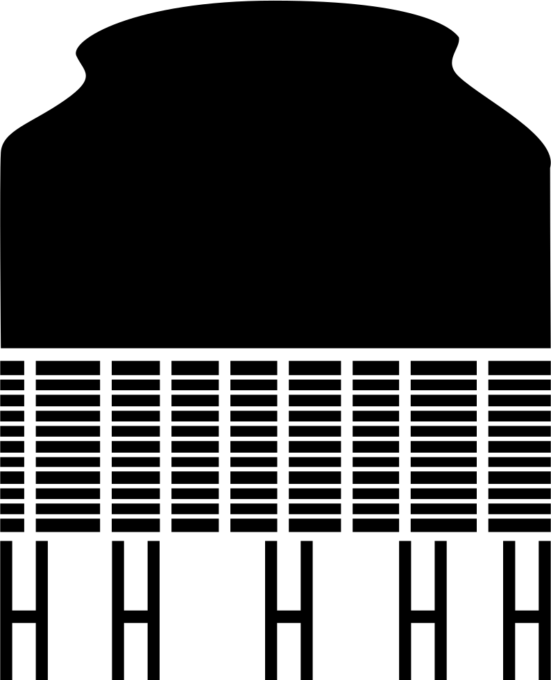 Png File Svg - Cooling Tower Icon Png Clipart (794x981), Png Download