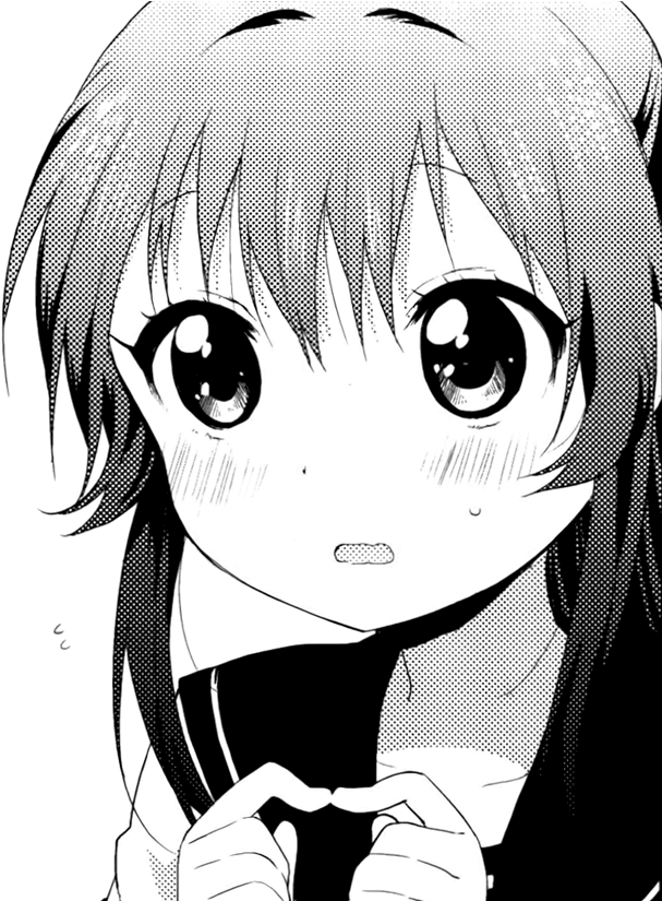 Yuruyuri - Yuru Yuri Ayano Manga Clipart (641x824), Png Download