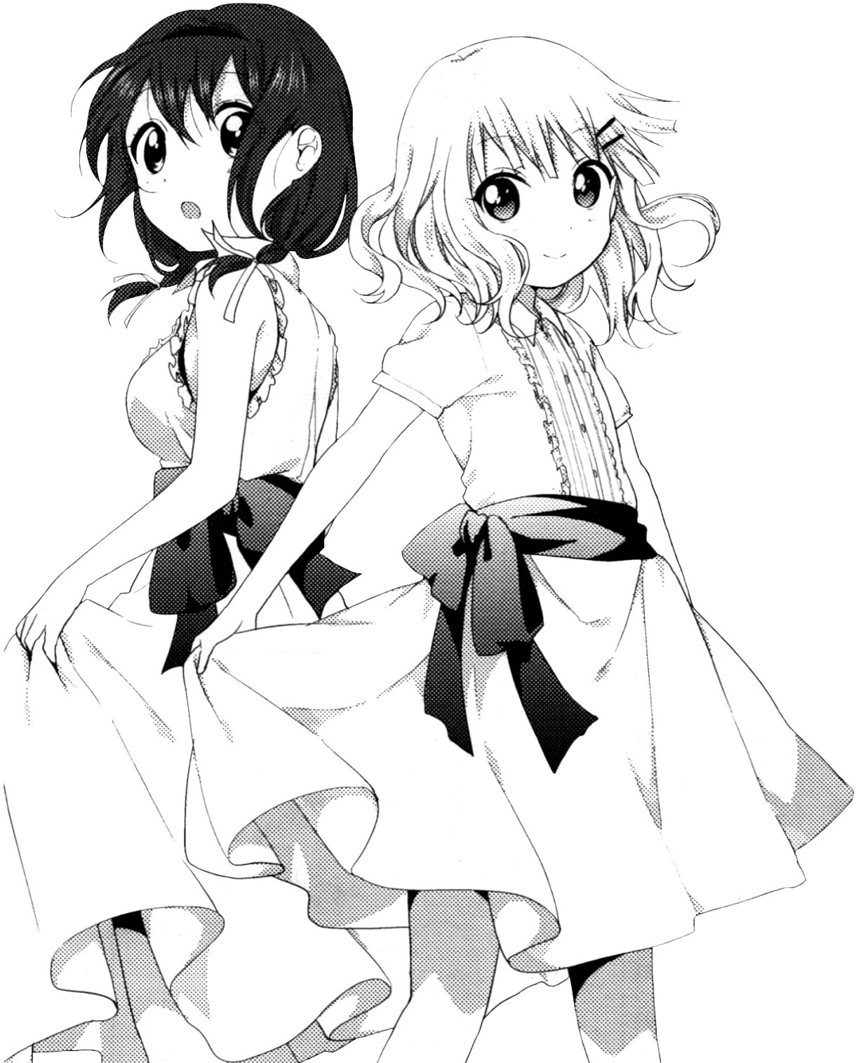 Manga And Pink - Cartoon Clipart (1280x1602), Png Download