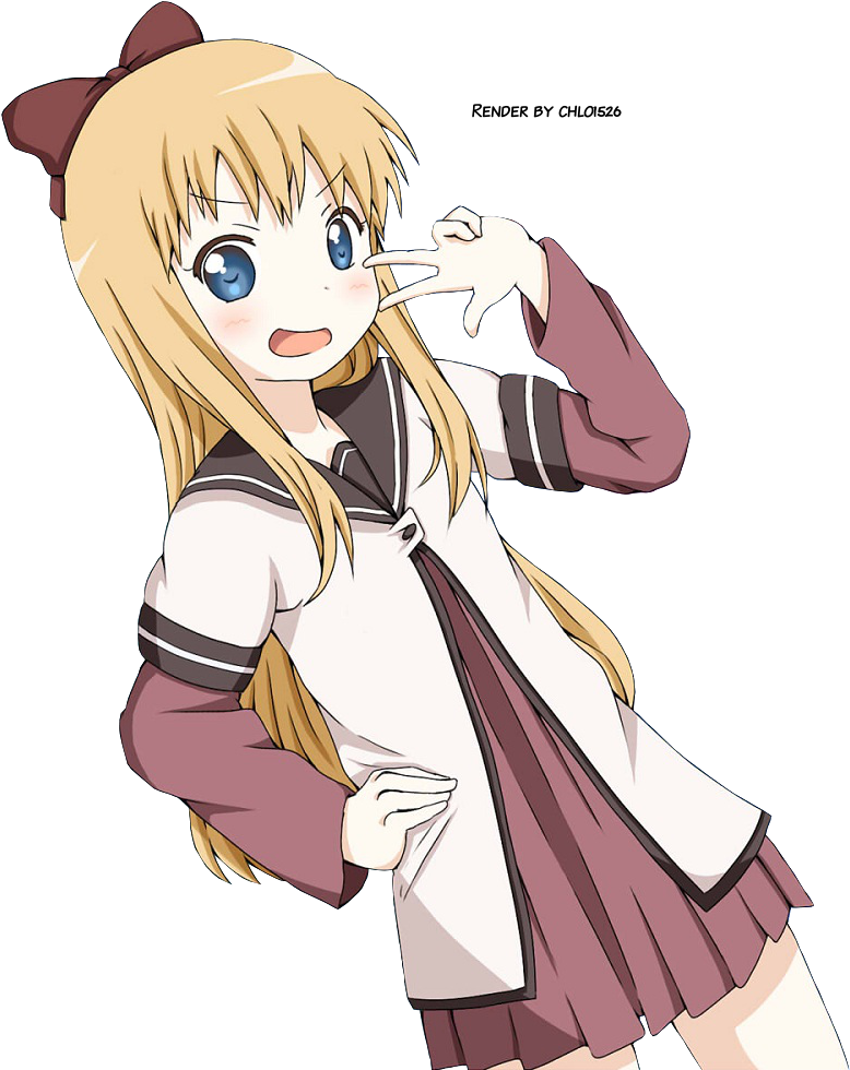 歳 納 京子 Clipart (800x1000), Png Download