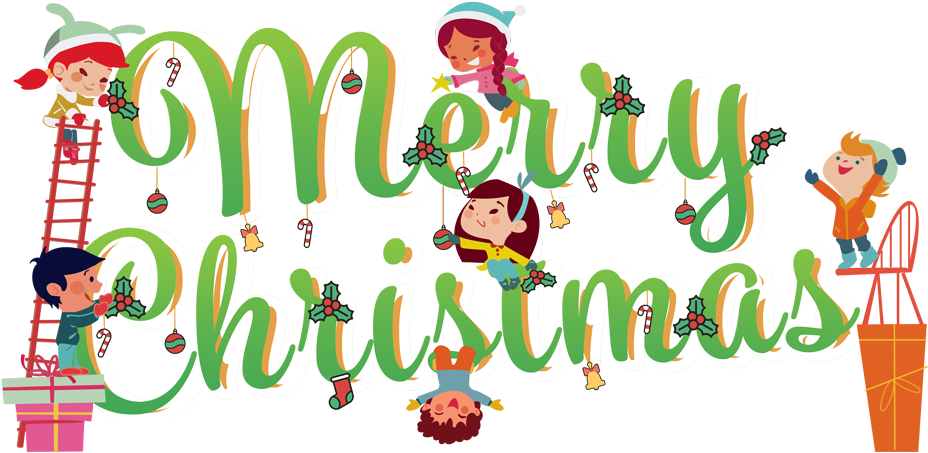 Christmas - Cartoon Clipart (1024x532), Png Download