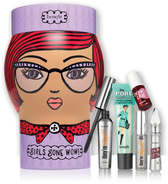 Meet Benefit Cosmetics' Christmas Crackers - Benefit Girls Gone Wow Clipart (680x769), Png Download