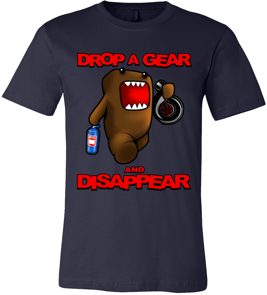 Domo "drop A Gear" Graphic Shirt - Shirt Clipart (1000x1000), Png Download