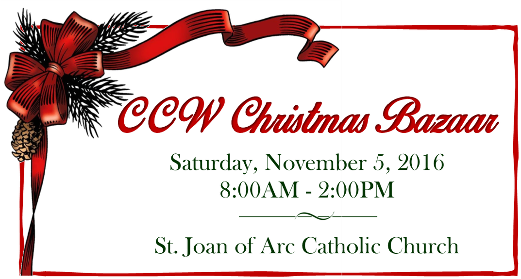 Annual Ccw Christmas Bazaar Clipart (1100x601), Png Download