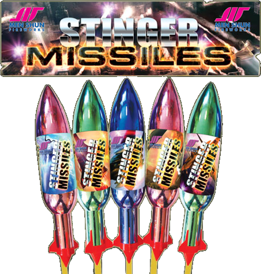 Stinger Missiles - Rocket Clipart (1000x1000), Png Download