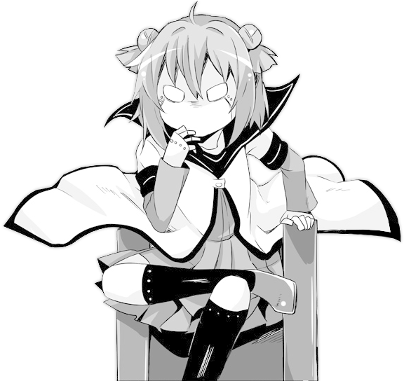 Yuru Yuri Announcement Next Week - Cartoon Clipart (600x543), Png Download