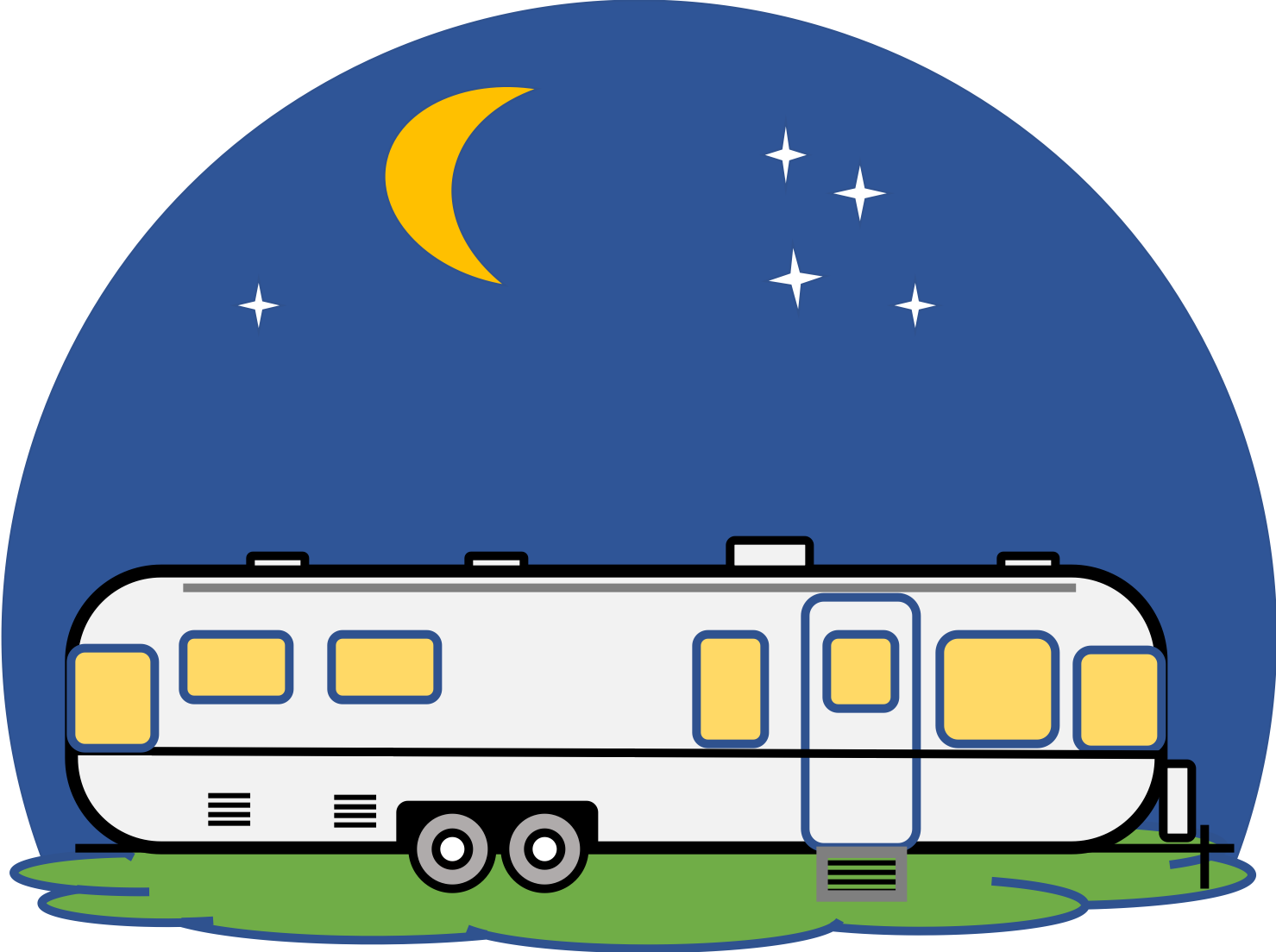 Airstream Wine Country, Odin Camp Wine Country, Ca Clipart (1479x1104), Png Download