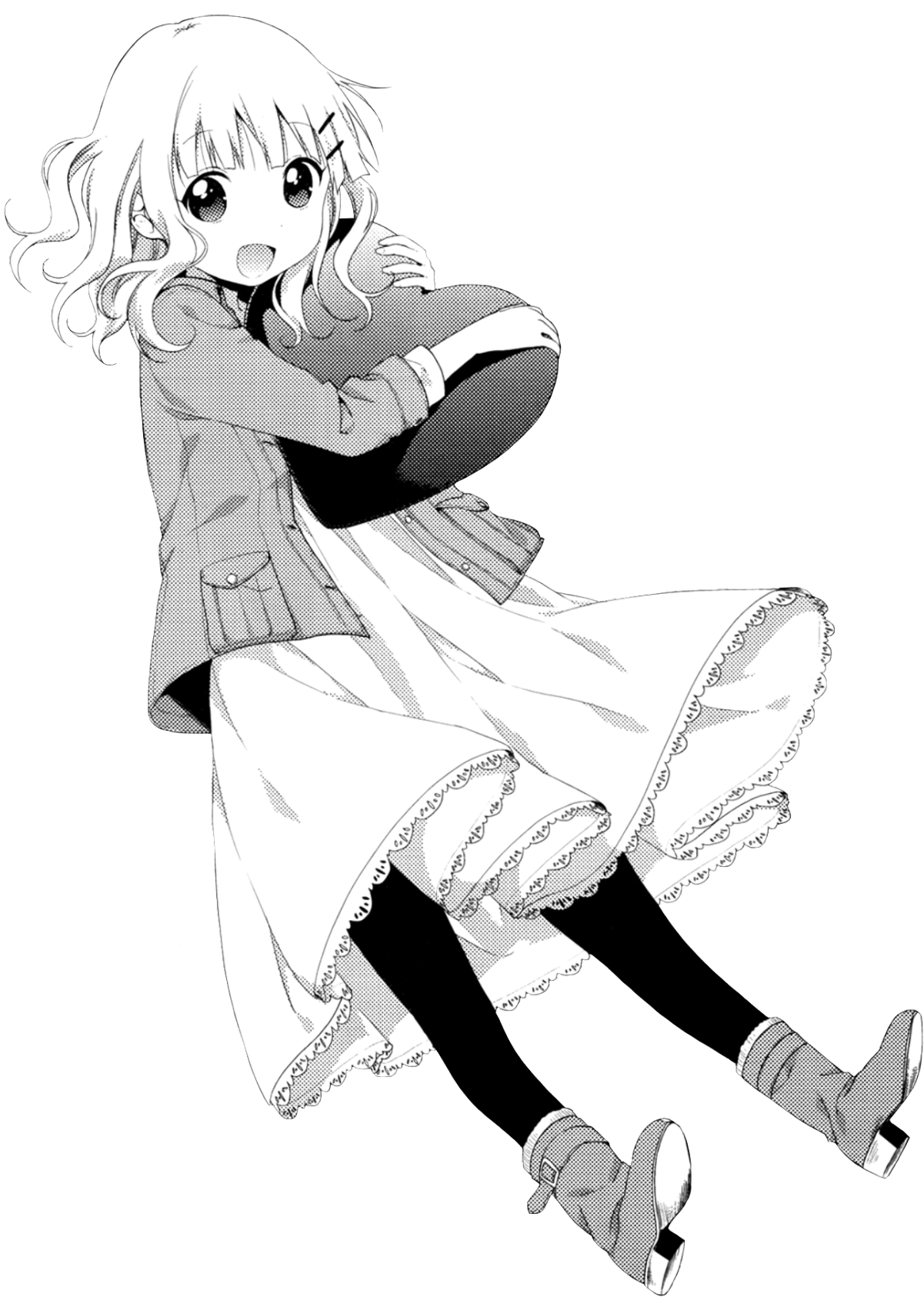 Manga And Pink - Cartoon Clipart (1280x1760), Png Download